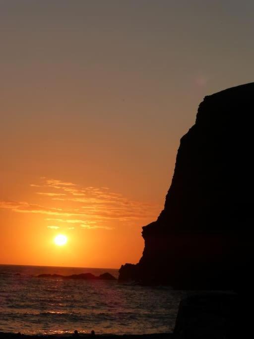 Kallowen Cottage At Crackington Haven, Near Bude And Boscastle, Cornwall Dış mekan fotoğraf