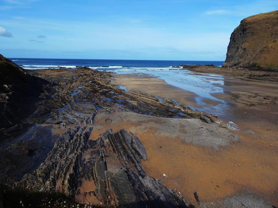 Kallowen Cottage At Crackington Haven, Near Bude And Boscastle, Cornwall Dış mekan fotoğraf